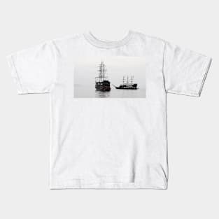 Pirate Ships Kids T-Shirt